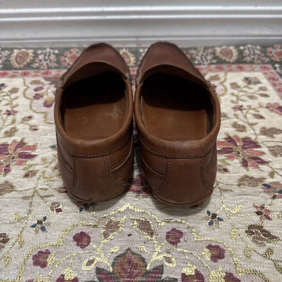 Allen Edmonds Interstate 90 Mens Driving Loafer Shoe Brown Leather size 10 - Picture 5 of 8